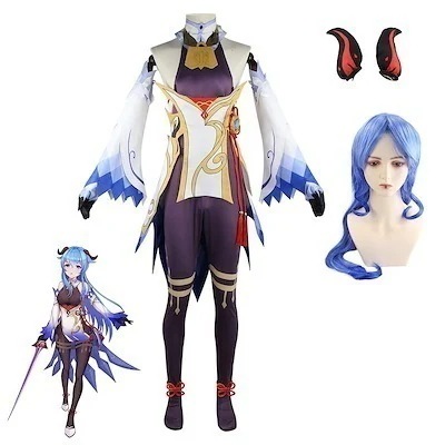 クリスマス ハロウィン 舞台 ステージ服 仮装 変身 コスチューム カンウ 甘雨 コスプレ衣装 Genshin 原神 スーツ ハロウィン 2023年新作入荷コスプレコスチューム一式