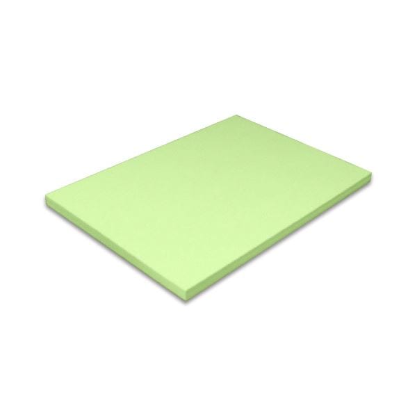 （まとめ）北越コーポレーション 紀州の色上質A4T目 厚口 鶯 1セット(20枚) (×3セット)