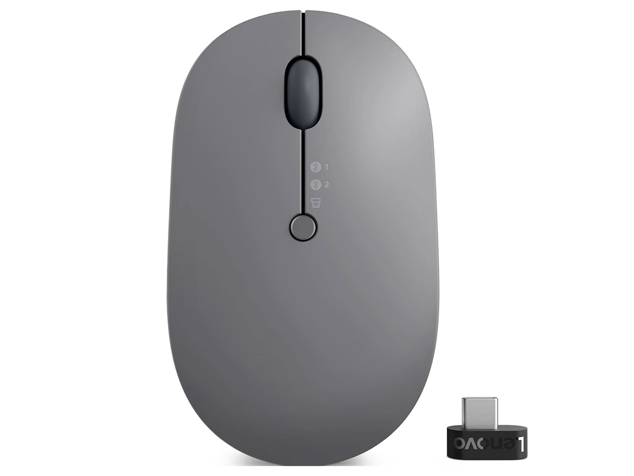 Lenovo Go USB Type-C ワイヤレス マルチデバイスマウス 4Y51C21217 [ブラック] マウス