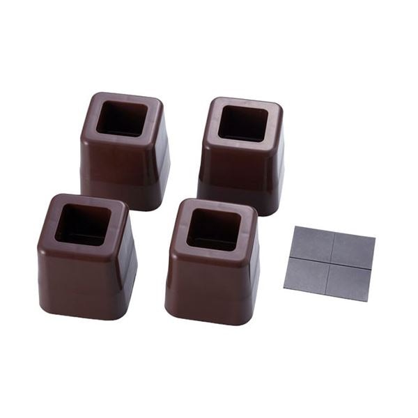 [5セット] スマイルキッズ テーブルの高さをあげる足 ブラウン AKO-08BRX5 5,759円