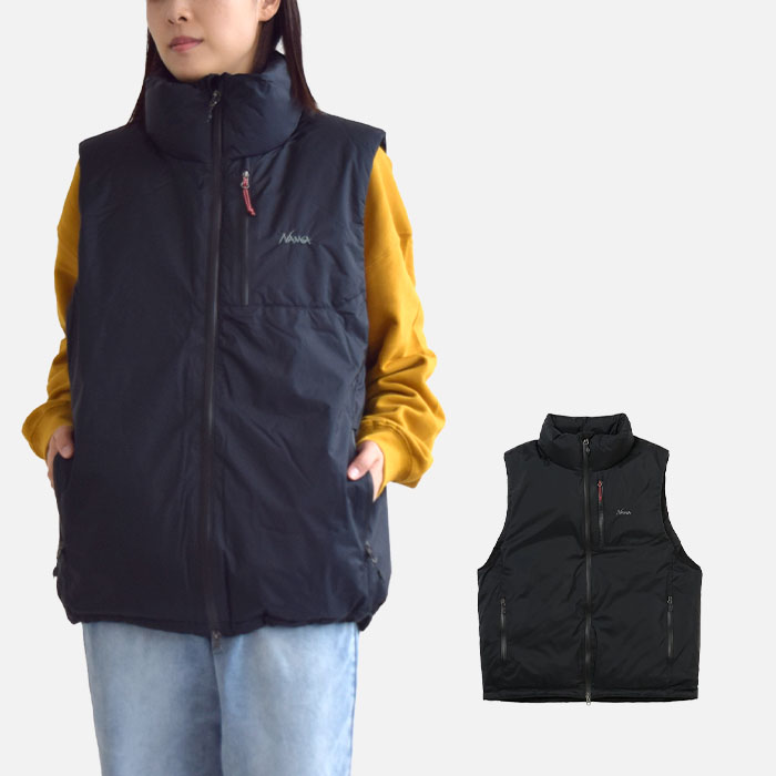 アウター ベスト ダウン オーロラステックス スタンドカラー スタンドカラー メンズ レディース ユニセックス 春 秋 冬 ブラック 黒 M L XL ND2441-1N010-A 26,499円