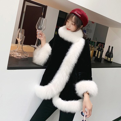 アウター コート ミディアム丈 長袖 襟付き 前開き デザインボタン フェイクファー もこもこ ふわふわ かわいい 大人可愛い きれいめ シンプル 上品 おしゃれ かっこいい レトロ ラフ こなれ感