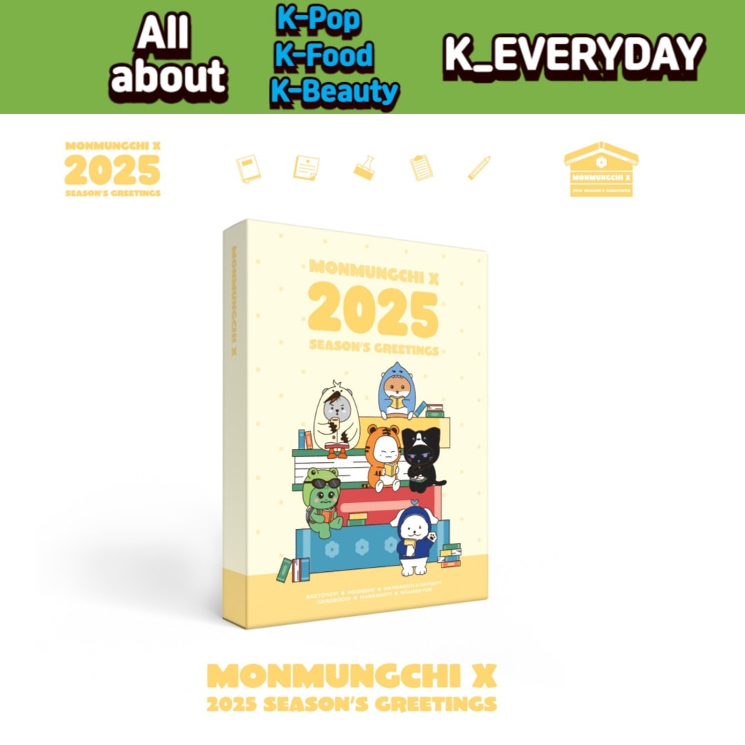 MONMUNGCHI X 2025 SEASON’S GREETINGS 並行輸入純正品