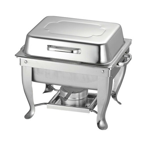 本間製作所 仔犬印 チェーフィングセット SH型 5人用（ホテルパン1/2） 312SH