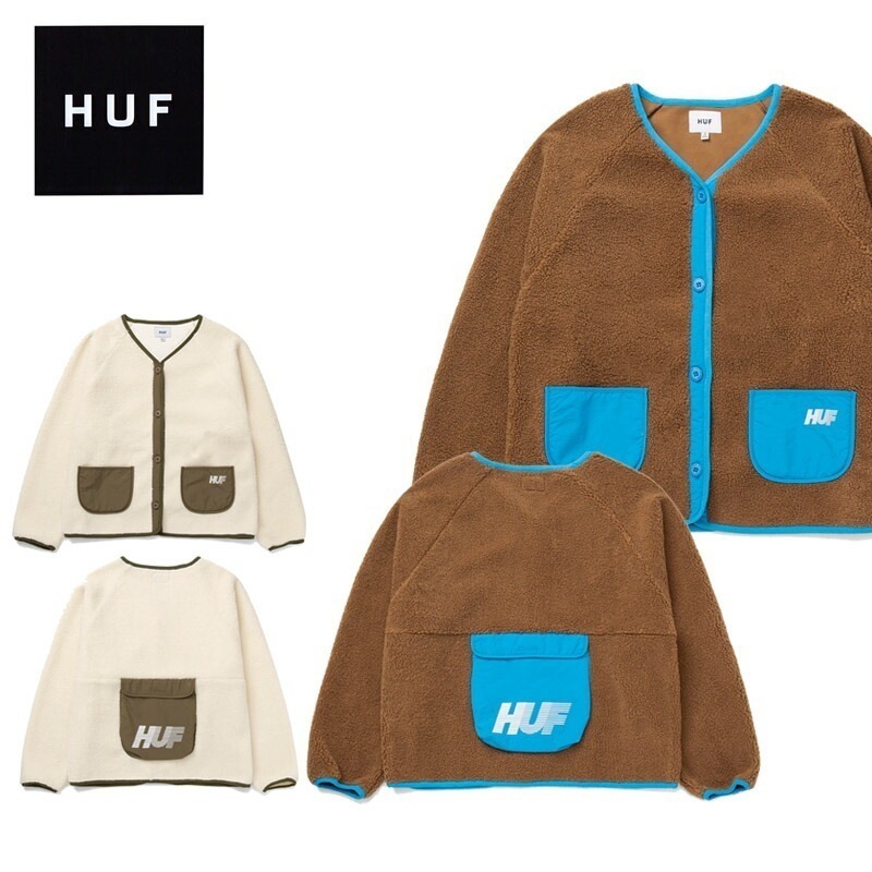 ハフ 10K SHERPA JACKET シェルパ ジャケット フリース ジャケット アウター 女性用 ウィメンズ レディース