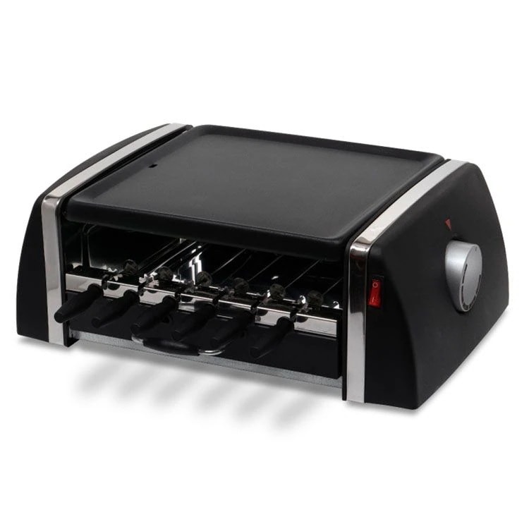 自動回転グリル＆ホットプレート SC-T666 送料無料 ホットプレート グリル 焼き鳥 焼き肉 グ メガ割