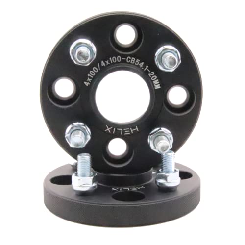 HELIX ハブ付 ワイドトレッドスペーサー 4H PCD100 内径54mm M12XP1.5 マ