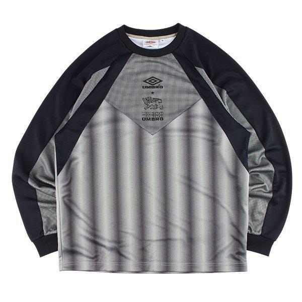 HBLゴールキーパーラウンド長袖TシャツUQ121CRJ22 BEI1_P415024553