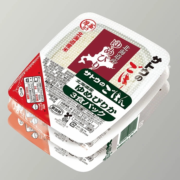 パックご飯 サトウ食品 サトウのごはん 北海道産ゆめぴりか 200g 3食パック×12個 36食 レトルト 北海道 ゆめぴりか 常温 電子レンジ調理 備蓄 ごはん