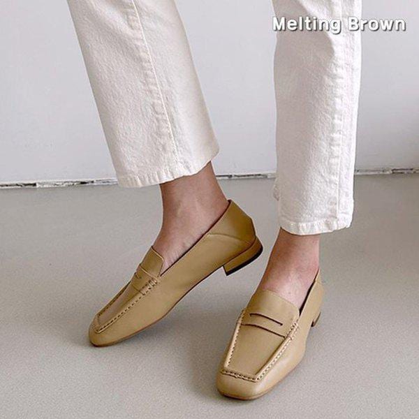 女性用秋靴 ローファー 短靴 MT02