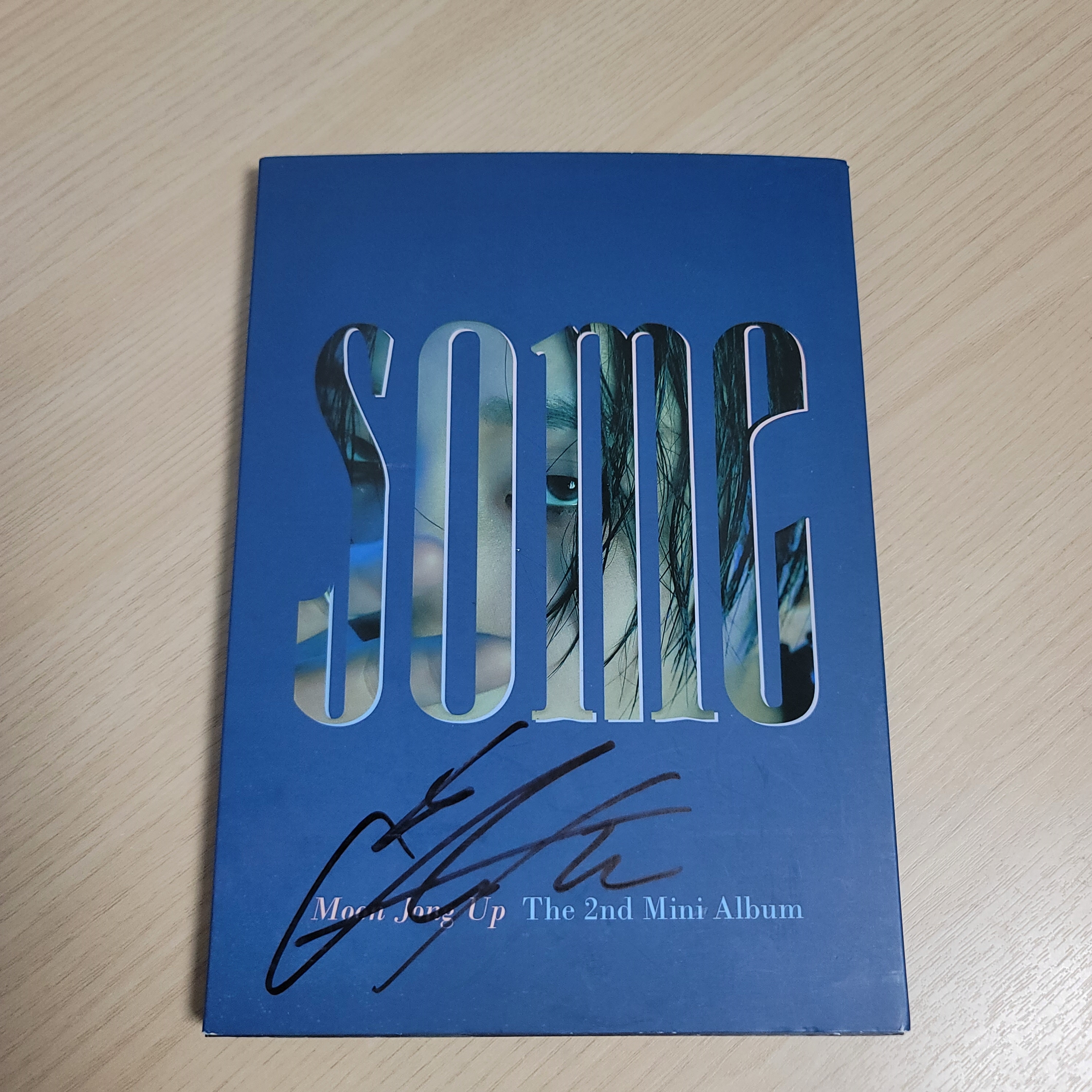 Moon Jong Up the 2nd mini album SOME 直筆サイン入りアルバム B.A.P 第2弾ミニアルバム　CD　ムンジョンオプ