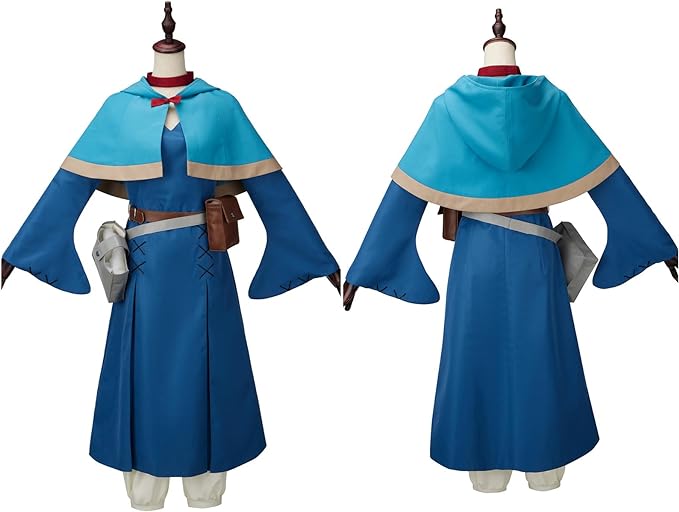 マルシル コスプレ衣装 ダンジョン飯 コスプレ マルシル 7点セット 小道具付き 異世界 コスプレ ユニフォーム 女子高生コスプレ 制服