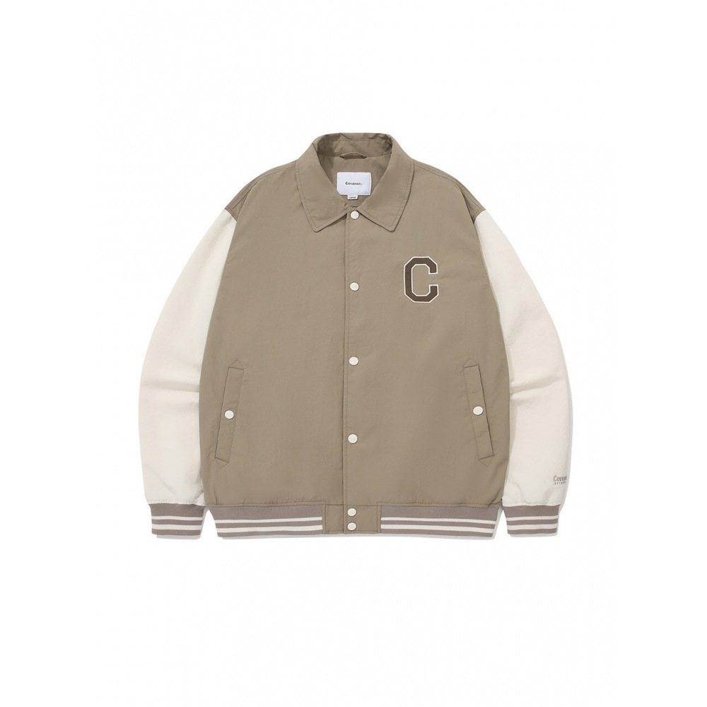 カバーナット 24FW CS ロゴカラーバーシティベージュ