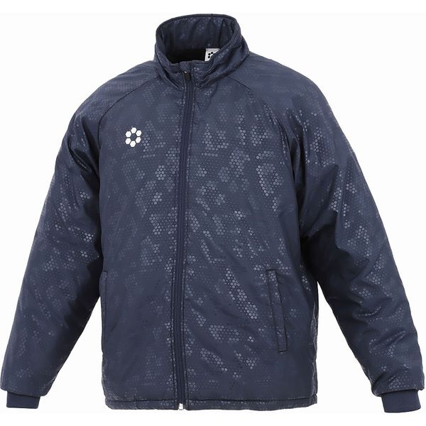 スフィーダ フットサルウエア SA-24852 NVY BP パデッドフルジップジャケット 2XL ネイビー