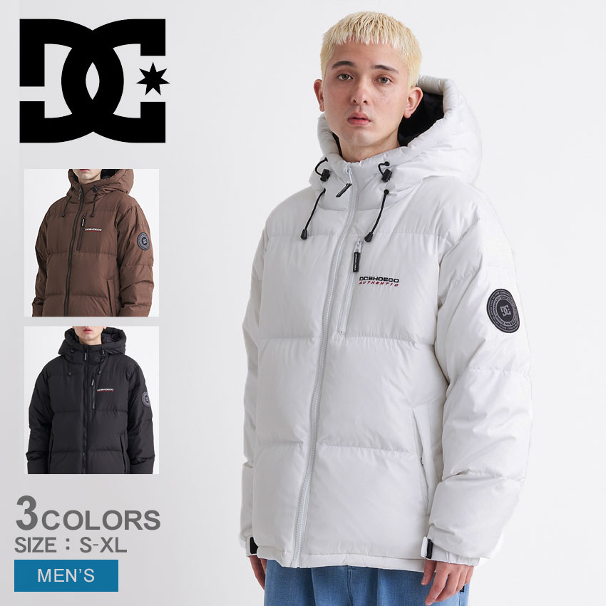 23 DOWN HOODED JACKET ダウンジャケット DJK234050 メンズ アウター ダウンコート 冬 撥水 カジュアル ストリート カジュアル スケーターブランド 防寒