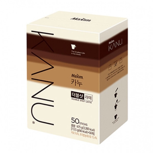 カヌー ダブルショット ラテ 50Tx 6個 (贈呈品なくなり次第贈呈終了)