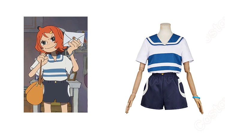 ONEPIECE FANLETTER ナミファンの少女 コスプレ衣装