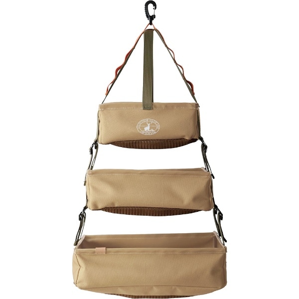 CAPTAINSTAG キャプテンスタッグ ビヨンドストレージ メッシュボックス3ピース カーキ アウトドア グッズ その他 UP1074