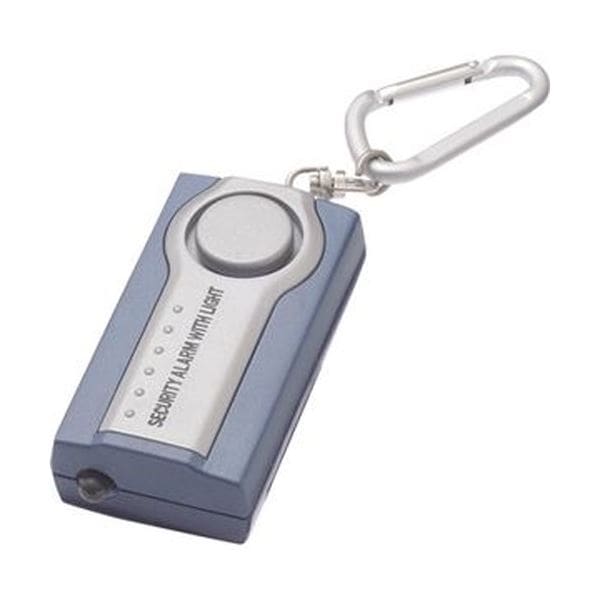 （まとめ）ヤザワLEDライト付セキュリティアラーム ブルー SE25BL 1個[x20セット]