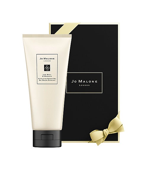 JO MALONE ライム バジル ＆ マンダリン エクスフォリエイティング シャワー ジェル　200mL／シャワージェル　正規品
