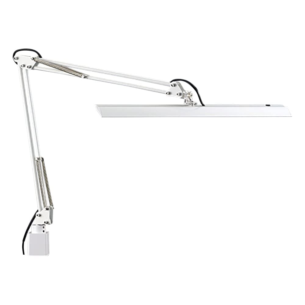 山田照明(Yamada Shomei) Z-LIGHT LEDデスクライト 高演色Ra90 肌色きれい 明るさ2430Lx 合金鋼 ホワイト Z-10RW