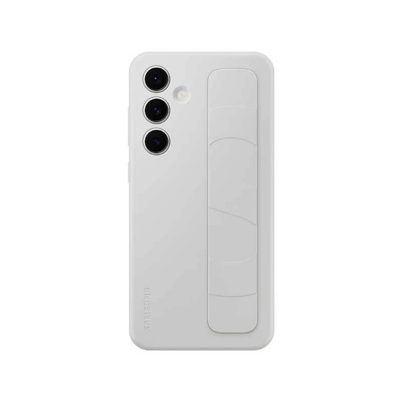 GALAXY　サムスンGalaxy純正 Galaxy S24 FE Standing Grip Case スタンディンググリップケース Gray　EF-GS721CJEGJP