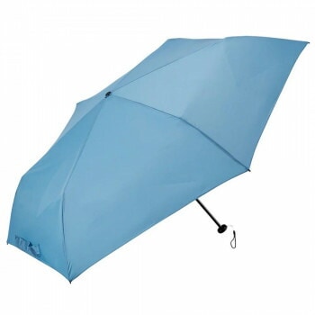 LESS IS MORE クイックシャットライト 折りたたみ傘 55cm シャドウブルー U355-1123BL1-BB