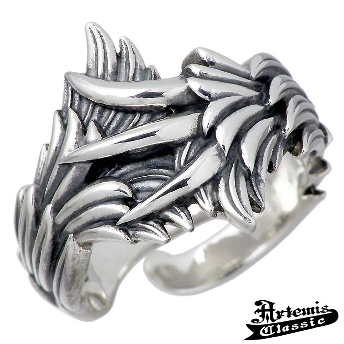 アルテミスクラシック Artemis Classic ガブリエル シルバー リング 指輪 アクセサリー メンズ 1123号 翼 羽根 ACR0258 14,058円