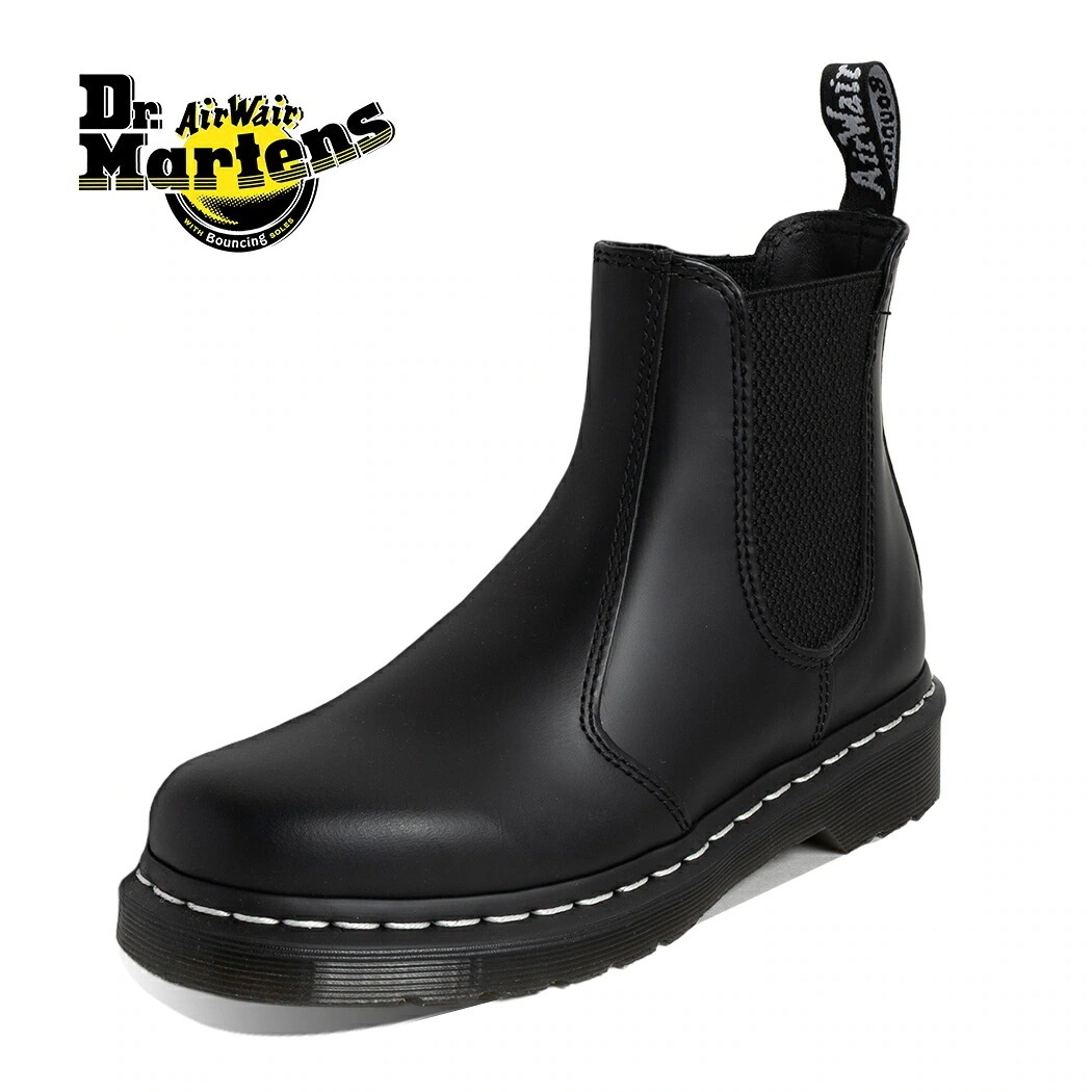 Dr.Martens ドクターマーチン チェルシー ブーツ レザーブーツ サイドゴアブーツ 2976 CHELSEA BOOT BLACK ( ブラック 黒 26257001 )