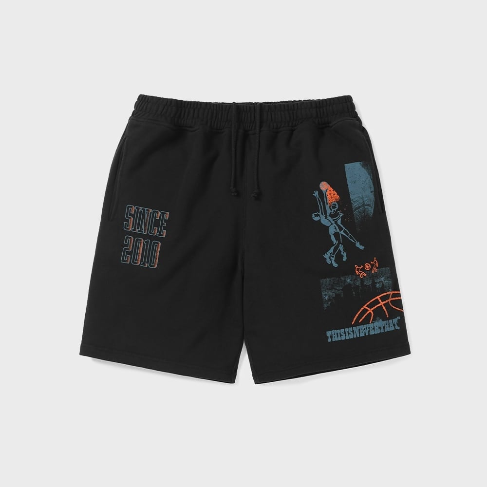 ディス・イズ・ネヴァー・ザット・バスケットボール・スウェットショーツブラック