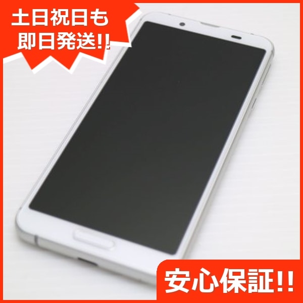 新品同様 SH-02M シルバーホワイト スマホ 99