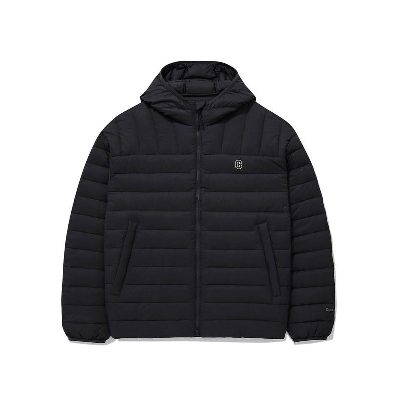 カバーライト パッカブル フーディー ダウン ブラック CO2404DP22BK