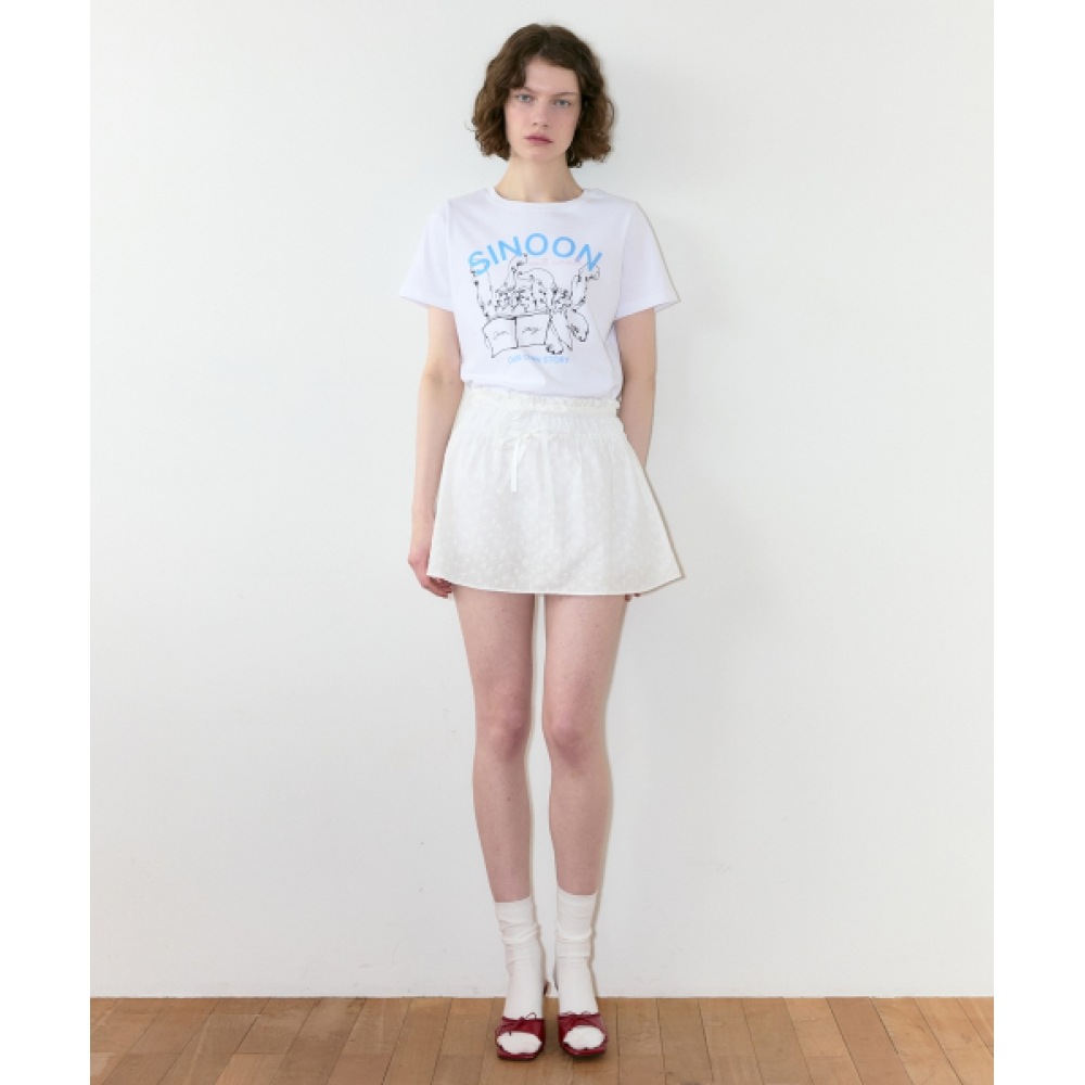 SINOON シヌーンエンジェル Tシャツ (ホワイト)