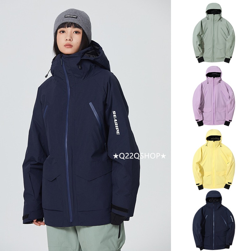 スノボウェア 2024 2025 単品 トップス メンズ レディース アウター パーカー ジャケット 厚手 ウィンタースポーツ スノーボードウェア スキーウェア スノーウェア 防水防寒着韓国風 13,207円