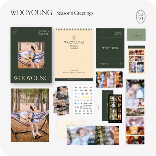 [未開封新品] ウヨンWOOYOUNG 2PM 2023シーズングリーティング
