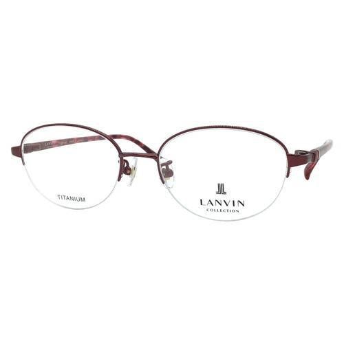 メガネ VLC549J col.0L70 50mm 日本製 チタン ハーフリム