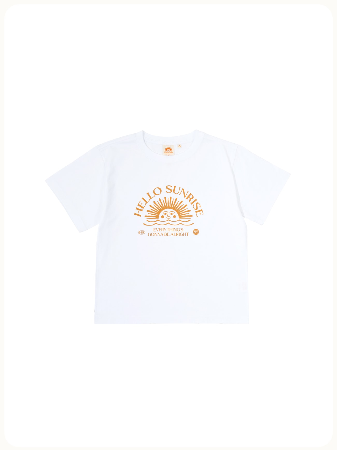 Tシャツ・カットソー [HELLO SUNRISE] HS Arch Logo Baby Tee HS ARCH LOGO BABY TEE (W) (FOREST GREEN) - EPP INTL