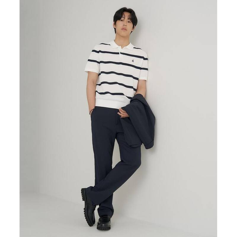 BEANPOLE MEN ジェントルテック コンフォートフィット パンツ アッシュ BC6321C654 370802