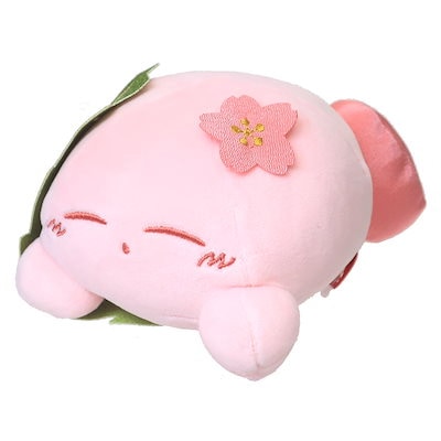 他サイト： 星のカービィ ぬいぐるみ 桜もちぬいぐるみ プラッシュドールS ふわふ和コレクション キャラクターの商品画像