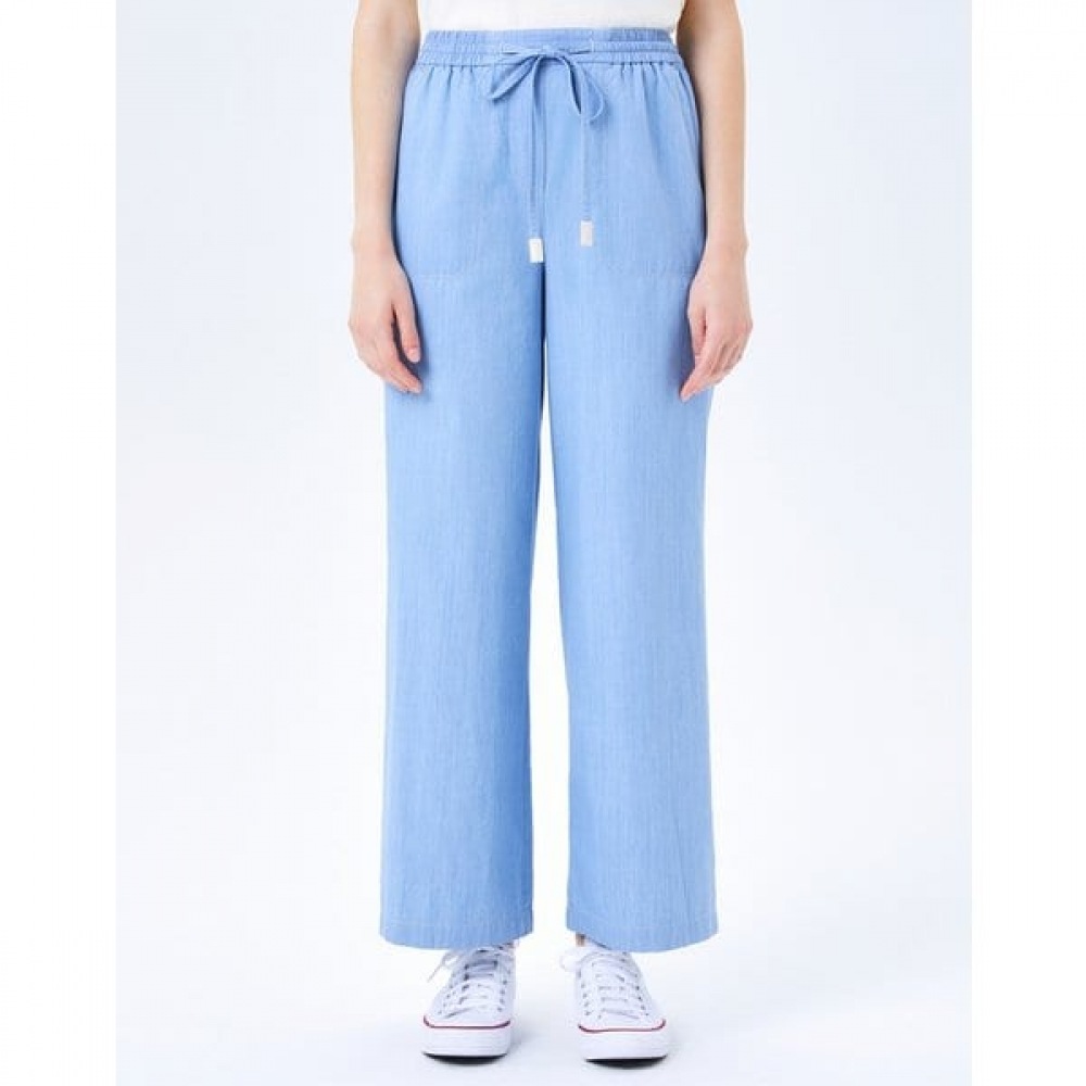 [24SS] [デニムワイドフィット] [ベスト] ライトブルー HSPA4B452B1