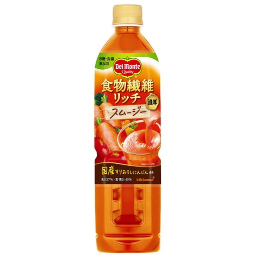 デルモンテ 食物繊維リッチ スムージー 800ml×15本