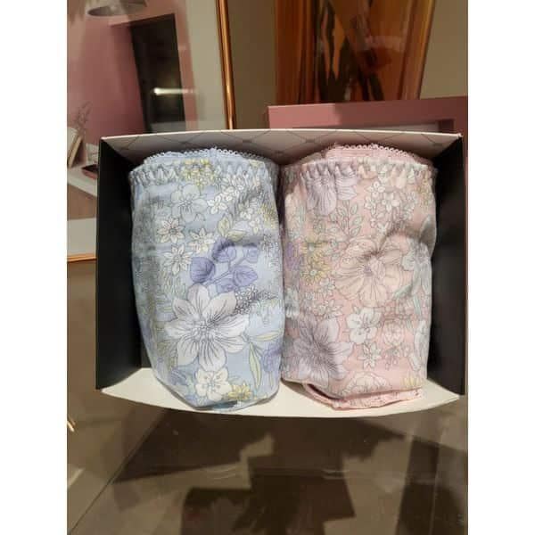 綿モダール花柄女性ブイン用パンティーセット(PT7512SET)