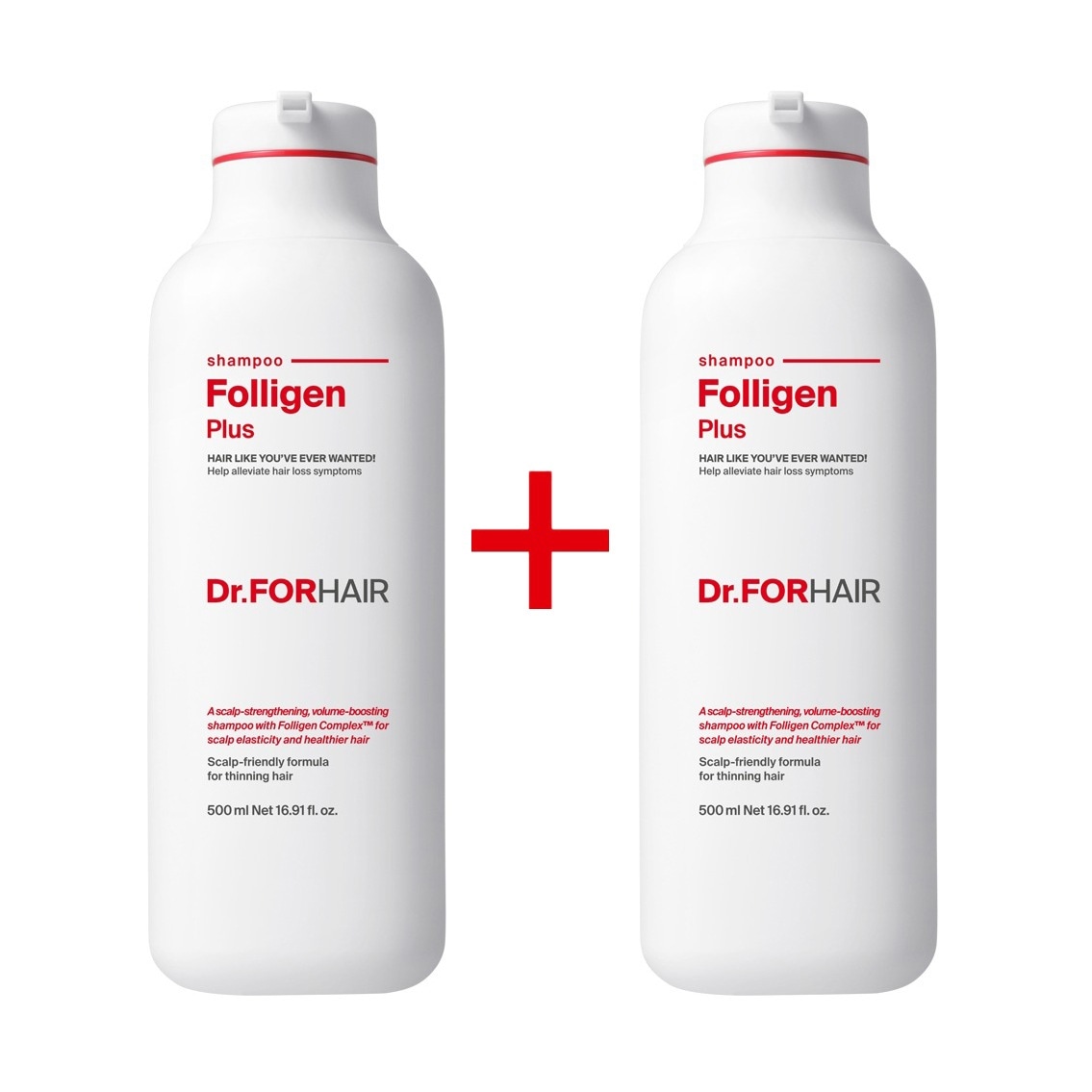 [1+1]フォリゲンシャンプー 500mlX2個