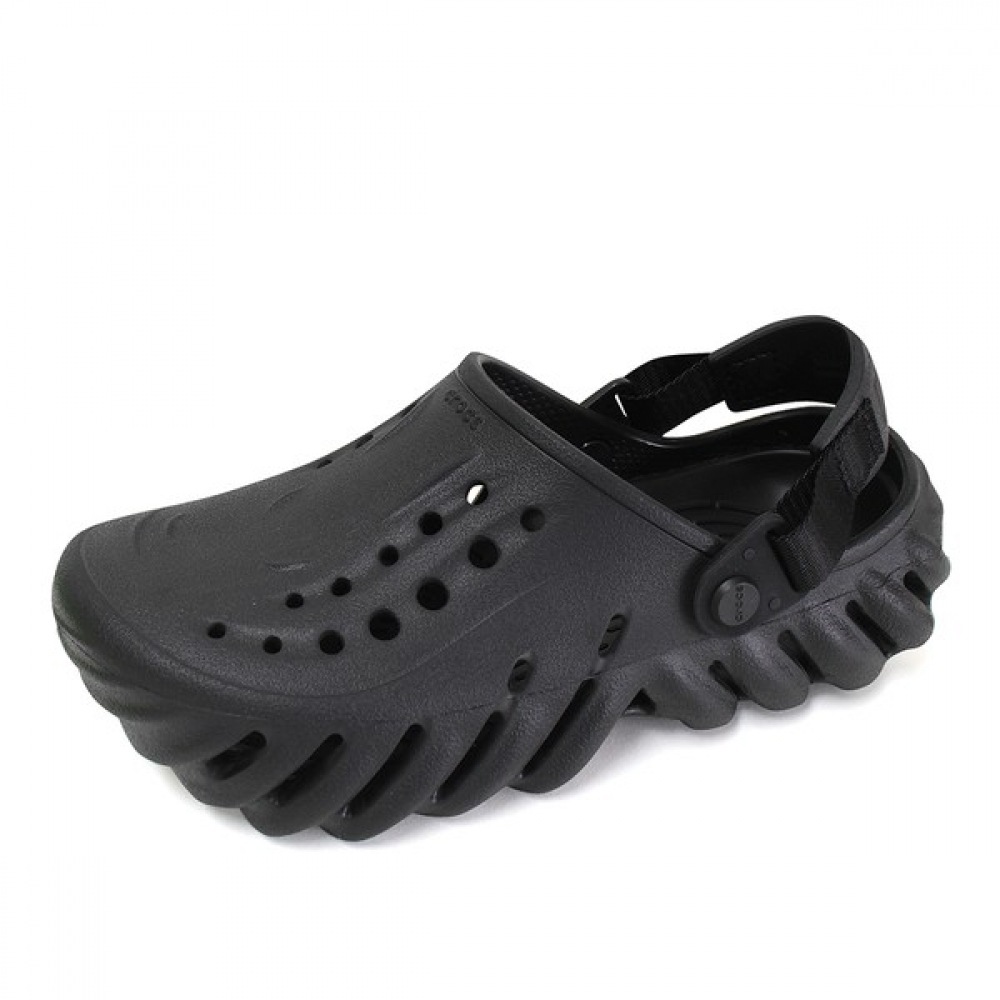 [クロックスシューズ] クロックスエコ K ブラック 208190-001