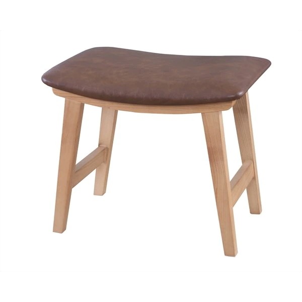 北欧風で座りやすいアッシュのスツール 北欧 ナチュラル スツール ステップ リビング ダイニング