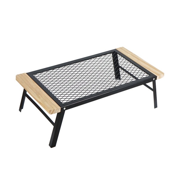 折りたたみ アウトドア テーブル フィールドラック 収納袋付き メッシュテーブル 収納式 ポータブル キャンプ 登山 釣り 机 持ち運び