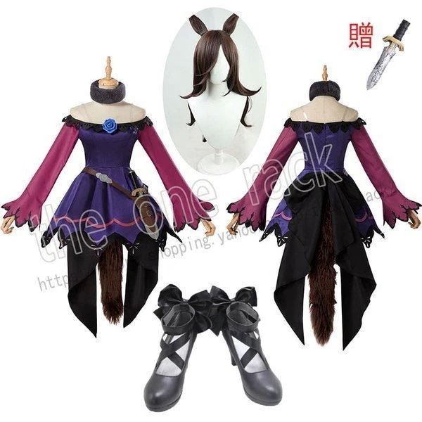 【新品開催 即納】ウマ娘 コスプレ ライスシャワー コスプレ衣装 全員 イベント パーティー 変装 仮装