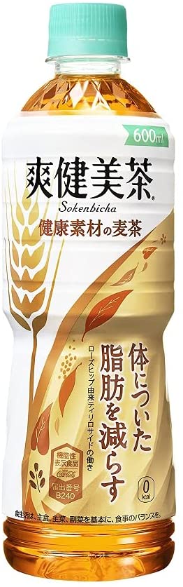 おしゃれ】 コカコーラ 爽健美茶 [機能性表示食品] 600mlPET24本 健康素材の麦茶 その他 - flaviogimenis.com.br