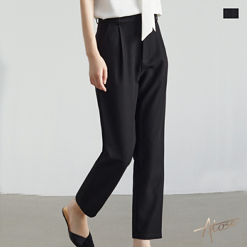 【短納期】ボトムス パンツ レディース テーパードパンツ センタープレス テーパードパンツ 美脚 きれいめ 大きいサイズ 美シルエット 低身長＆高身長さんサイズ シンプル カジュアル 体型カバー 無地