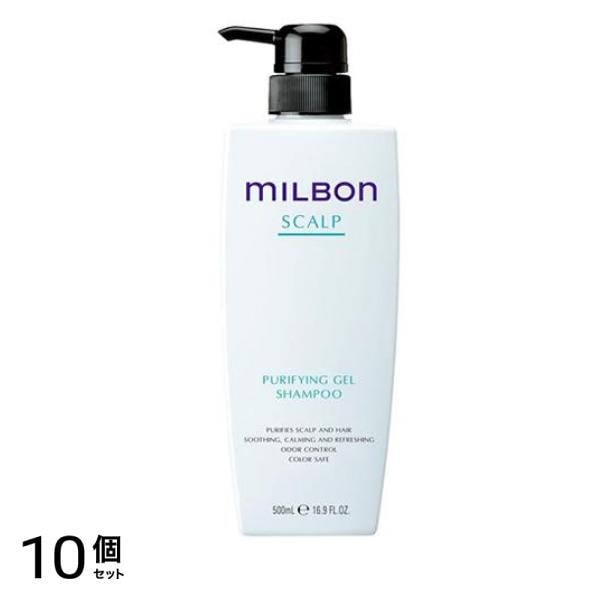 スカルプ ピュリファイング ジェルシャンプー ポンプ 500mL 10個セット